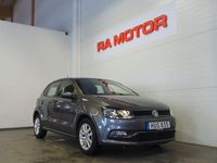 Begagnad VW Polo 90 HK (66 kW) 2016 Mörkgrå Halvkombi
