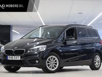 Begagnad BMW 218 Gran Tourer Advantage 2017 Svart Minibuss