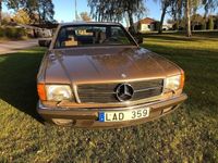 begagnad Mercedes 380 SEC Automatisk, 204hk, 1983 avbet 1988kr/mån