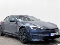 Begagnad Tesla Model S Plaid 759 kW (1033 HK) 2022 Grå Halvkombi