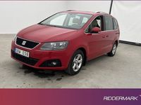 begagnad Seat Alhambra 2.0 TDI 7-Sits Pano Kamera Drag Välserv 2014, Kombi