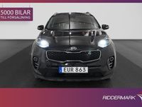 begagnad Kia Sportage 1.6 GDI 132hk B-kamera P-sensorer 1-brukare