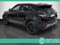 Begagnad Land Rover Range Rover evoque 150 HK (110 kW) 2011 Svartmetallic SUV