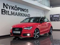 Begagnad Audi A1 Sportback S-Line 86 HK (63 kW) 2014 Röd Halvkombi