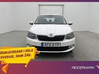 Begagnad Skoda Fabia Style 95 HK (69 kW) 2018 Vit Halvkombi