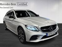 Begagnad Mercedes C220 Night 196 HK (144 kW) 2021 Silver