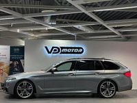 Begagnad BMW M550 Comfort Edition 400 HK (294 kW) 2018 Mörkgrå Sedan