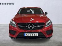 Begagnad Mercedes GLE350 AMG 258 HK (189 kW) 2016 Röd Sportkupé