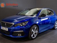 Begagnad Peugeot 308 GT-line 131 HK (96 kW) 2019 Blå Halvkombi