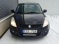 Begagnad Suzuki Swift Exclusive 94 HK (69 kW) 2012 Svart Halvkombi