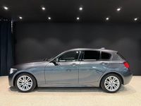 Begagnad BMW 116 M Sport 136 HK (100 kW) 2015 Grå metallic Halvkombi
