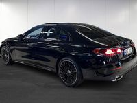 Begagnad Mercedes E300 AMG line 313 HK (230 kW) 2025 Svart Sedan