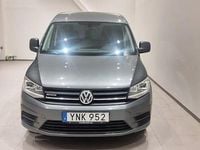 Begagnad VW Caddy 150 HK (110 kW) 2018 Indiumgrå metallic Minibuss
