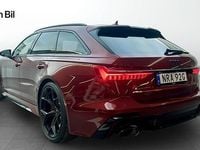 Ny Audi RS6 Performance 630 HK (463 kW) 2025 Grenadinröd metallic Kombi