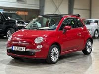 Begagnad Fiat 500C Lounge 69 HK (50 kW) 2015 Röd Cab
