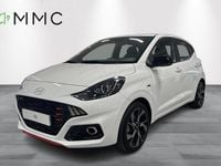 Ny Hyundai i10 N Line 90 HK (66 kW) 2025 Vit Halvkombi