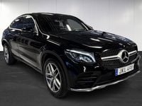 Begagnad Mercedes GLC250 AMG line 211 HK (155 kW) 2018 Svart Sportkupé