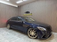 Begagnad Mercedes S500L AMG 550 HK (404 kW) 2014 Svart Sedan