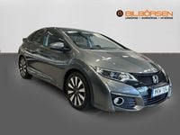Begagnad Honda Civic Elegance 141 HK (103 kW) 2015 Mgrå Halvkombi