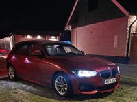 Begagnad BMW 118 M Sport 136 HK (100 kW) 2018 Sunset orange Halvkombi