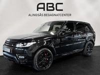 Begagnad Land Rover Range Rover Sport 340 HK (250 kW) 2017 Svart SUV