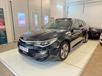 Begagnad Kia Optima Advance 205 HK (150 kW) 2018 Blå Kombi