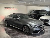 Begagnad Mercedes C63S AMG AMG 510 HK (375 kW) 2016 Grå Sportkupé