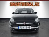 Begagnad Fiat 500 Lounge 69 HK (50 kW) 2013 Svart Halvkombi