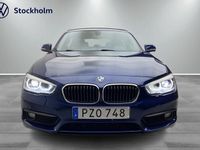 begagnad BMW 116 Steptronic Drag Navigation P-sensorer bak 2016, Halvkombi