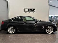 Begagnad BMW 430 Luxury Line 252 HK (185 kW) 2017 Svart Sportkupé