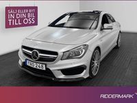 begagnad Mercedes CLA45 AMG CLA45 AMG Benz4M Pano Kolfiber H K Kamera Välserv 2016, Sportkupé