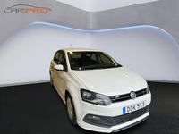 Begagnad VW Polo R-line 90 HK (66 kW) 2013 Vit Halvkombi