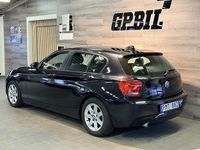 Begagnad BMW 116 136 HK (100 kW) 2013 Svart Halvkombi