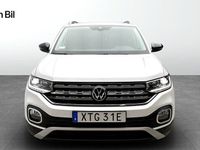 begagnad VW T-Cross - Style TSI110 DSG Black/Komfort/P-sensorer