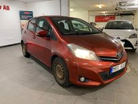Begagnad Toyota Yaris Active 99 HK (72 kW) 2011 Röd Halvkombi