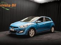 Begagnad Hyundai i30 Premium 110 HK (80 kW) 2012 Ljusblå Halvkombi