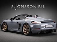 Begagnad Porsche 718 Spyder 501 HK (368 kW) 2024 Grå (arctic grey) Cab
