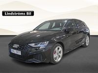 Begagnad Audi A3 Sportback e-tron S-Line 150 HK (110 kW) 2022 Svart Halvkombi
