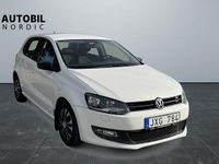 Begagnad VW Polo 87 HK (63 kW) 2009 Vit Halvkombi