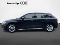 Begagnad Audi A3 Proline 150 HK (110 kW) 2022 Svart Sedan