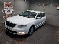 Begagnad Skoda Superb Ambition 125 HK (91 kW) 2011 Vit Kombi
