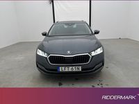 begagnad Skoda Octavia iV 204hk Cockpit Kamera CarPlay Dragkrok MOMS