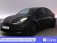 Begagnad Tesla Model Y Performance 392 kW (534 HK) 2022 Svart SUV