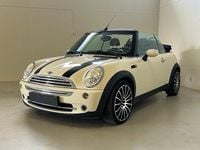 Begagnad Mini Cooper Cabriolet 116 HK (85 kW) 2008 Vit Cab