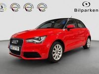 Begagnad Audi A1 Sportback Sport 86 HK (63 kW) 2014 Röd Halvkombi