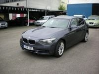 Begagnad BMW 116 Sport Line 116 HK (85 kW) 2013 Mörkgrå (grå) Halvkombi