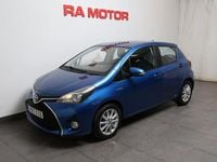 Begagnad Toyota Yaris Hybrid Active 101 HK (74 kW) 2014 Blå Halvkombi
