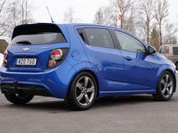 Begagnad Chevrolet Aveo 140 HK (102 kW) 2014 Boracay blue metallic