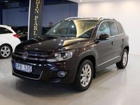 begagnad VW Tiguan 1.4TSI 4Motion Lågmil Välvårdad Ny Servad