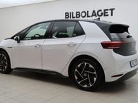 Begagnad VW ID.3 Pro Performance 152 kW (207 HK) 2023 Vit Halvkombi
